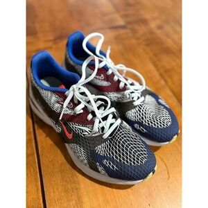 Nike D/MS/X Ghoswift Mens 11 Sneakers Black White Blue Red BQ5108-002